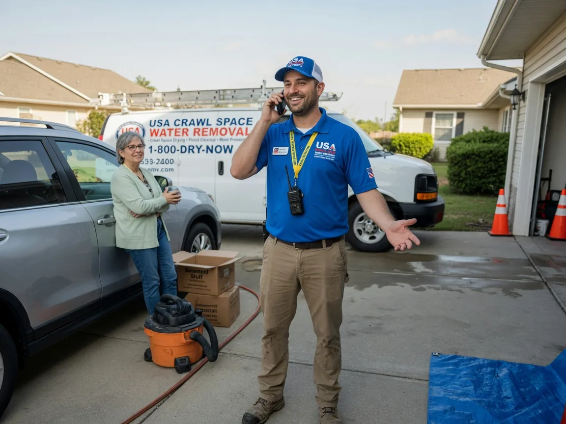 Crawl Space Water Removal Cleveland, AR FAQs